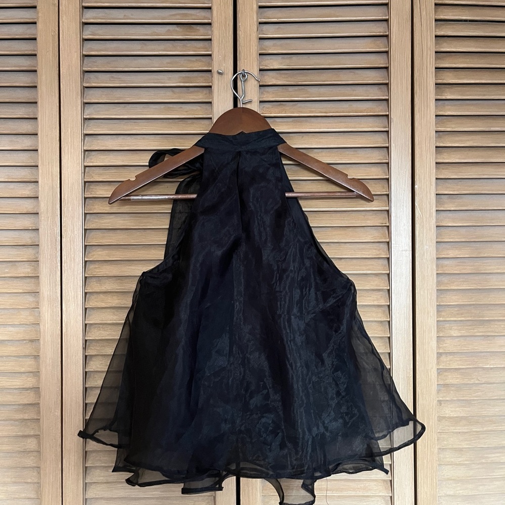 New Look Black Halter Top